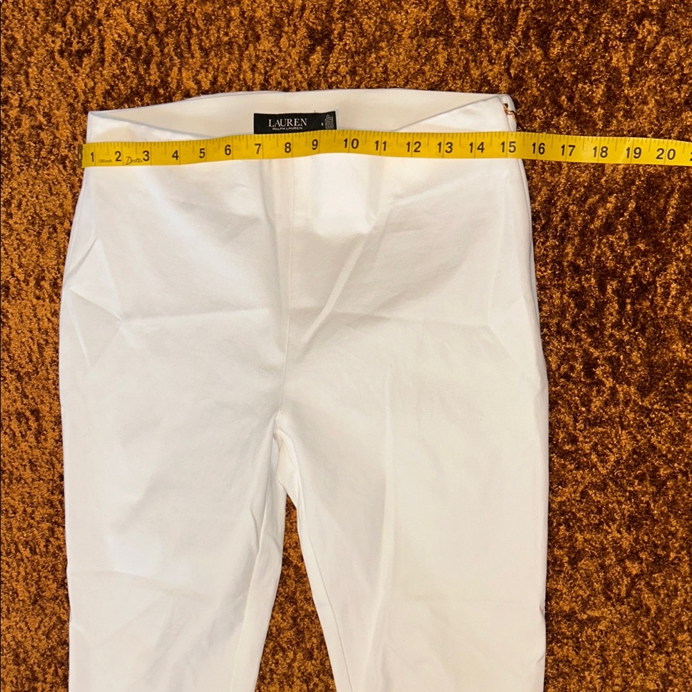 Lauren Ralph Lauren Crisp White Chinos - Picture 2 of 9